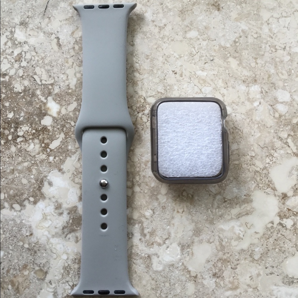 Silicone Band / Case For IWatch Series 1, 2, 3, 4